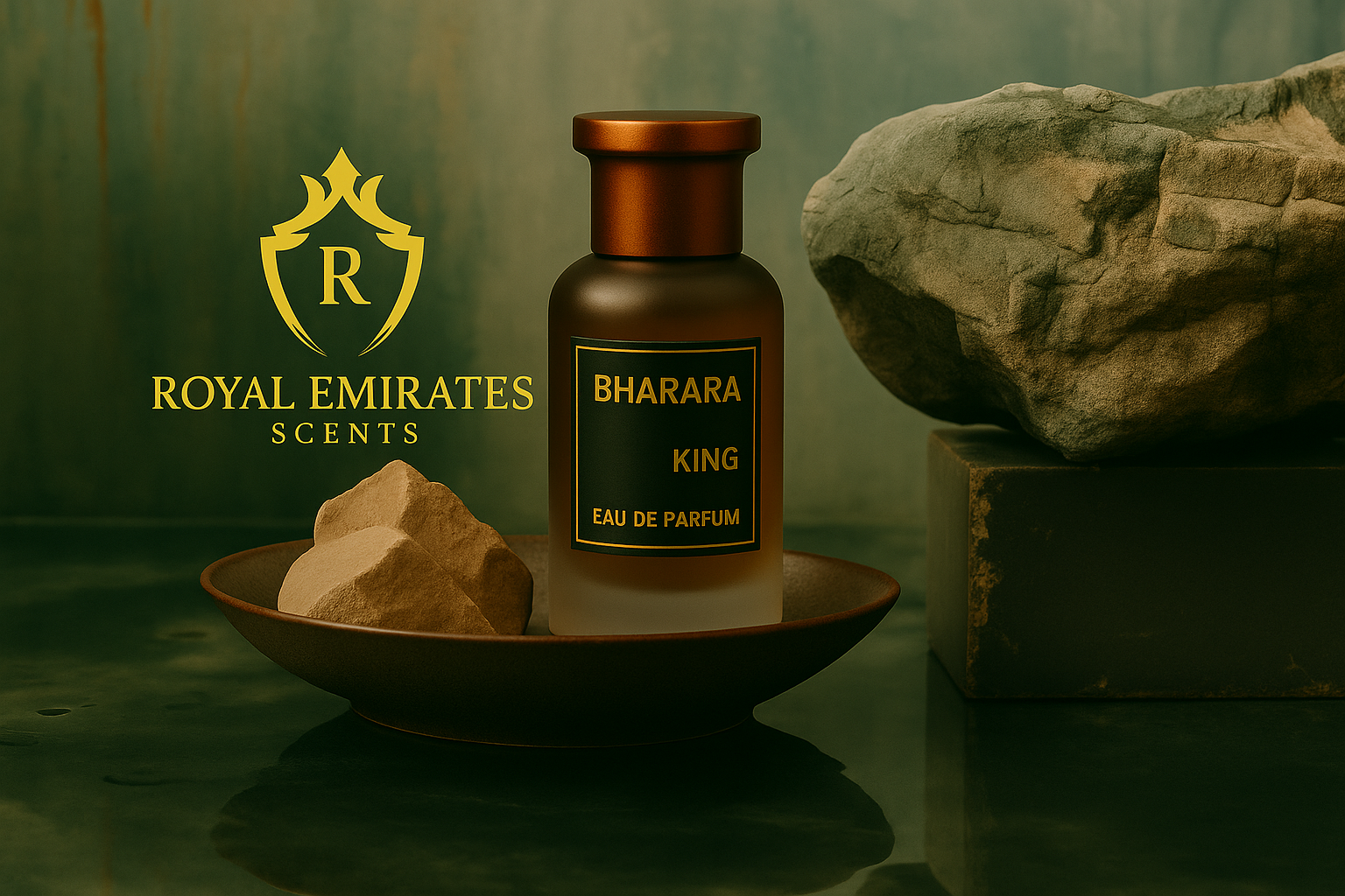 Generated fragrance image with much smaller logo